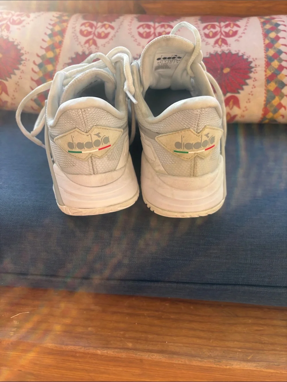 Diadora tennis  Light Gray Athletic Sneakers